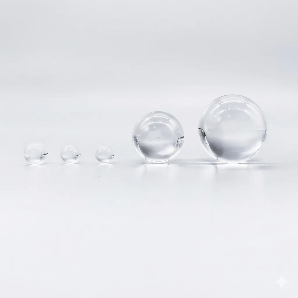 optical ball lenses